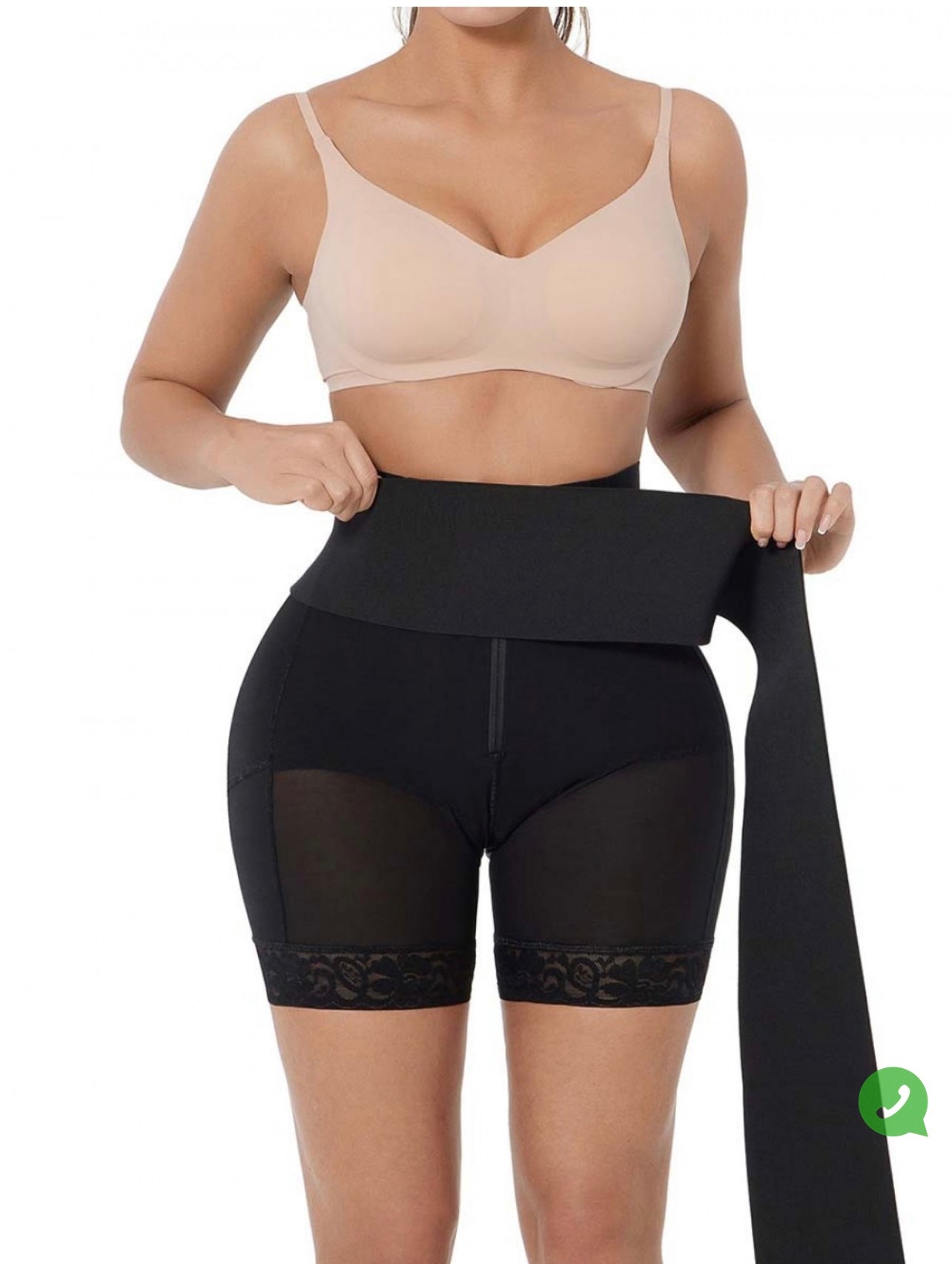2 in 1 Easywrap Waist-trainer and short - WrapAndTuck