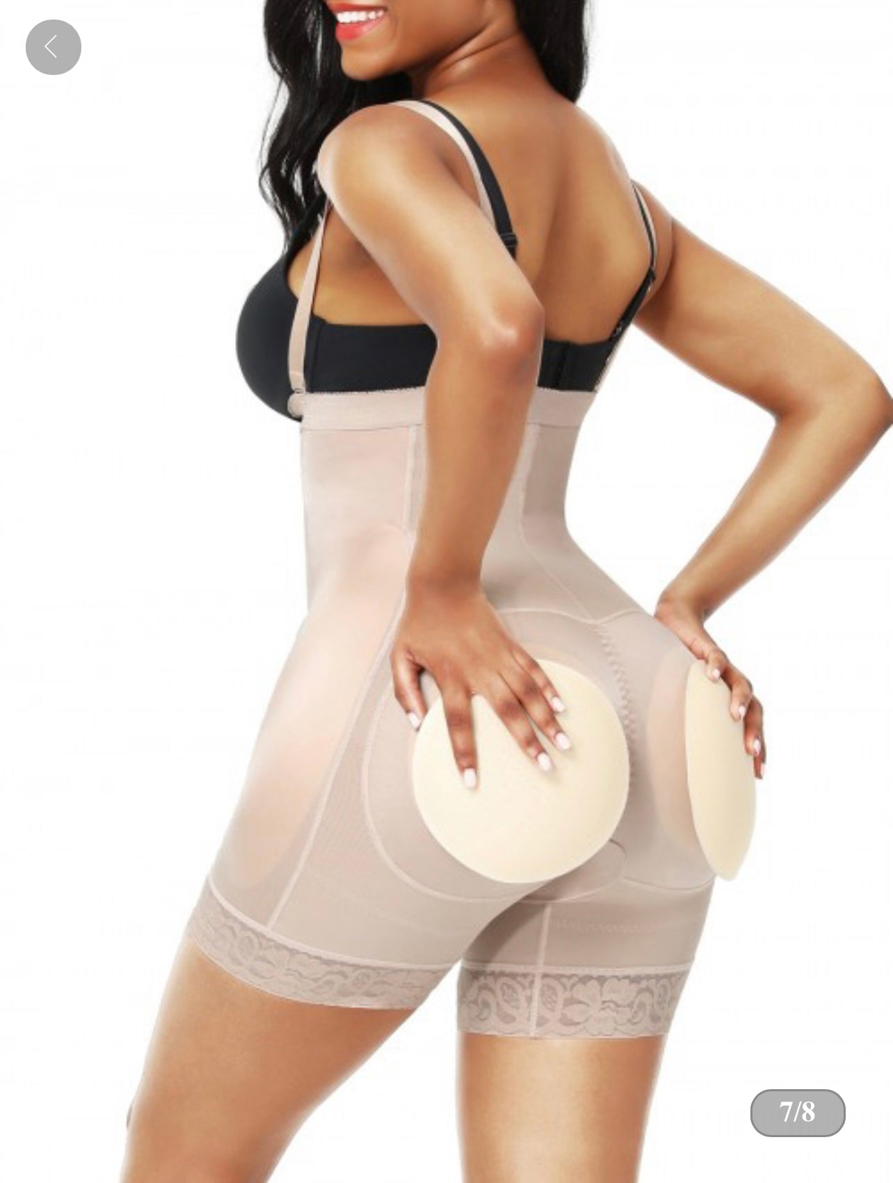 Butt Lifter Body Shaper with Removable Pads & butt - WrapAndTuck