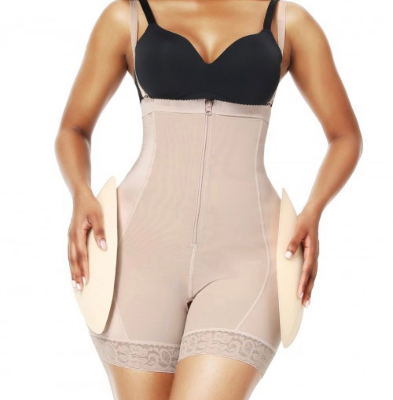 Butt Lifter Body Shaper with Removable Pads & butt - WrapAndTuck