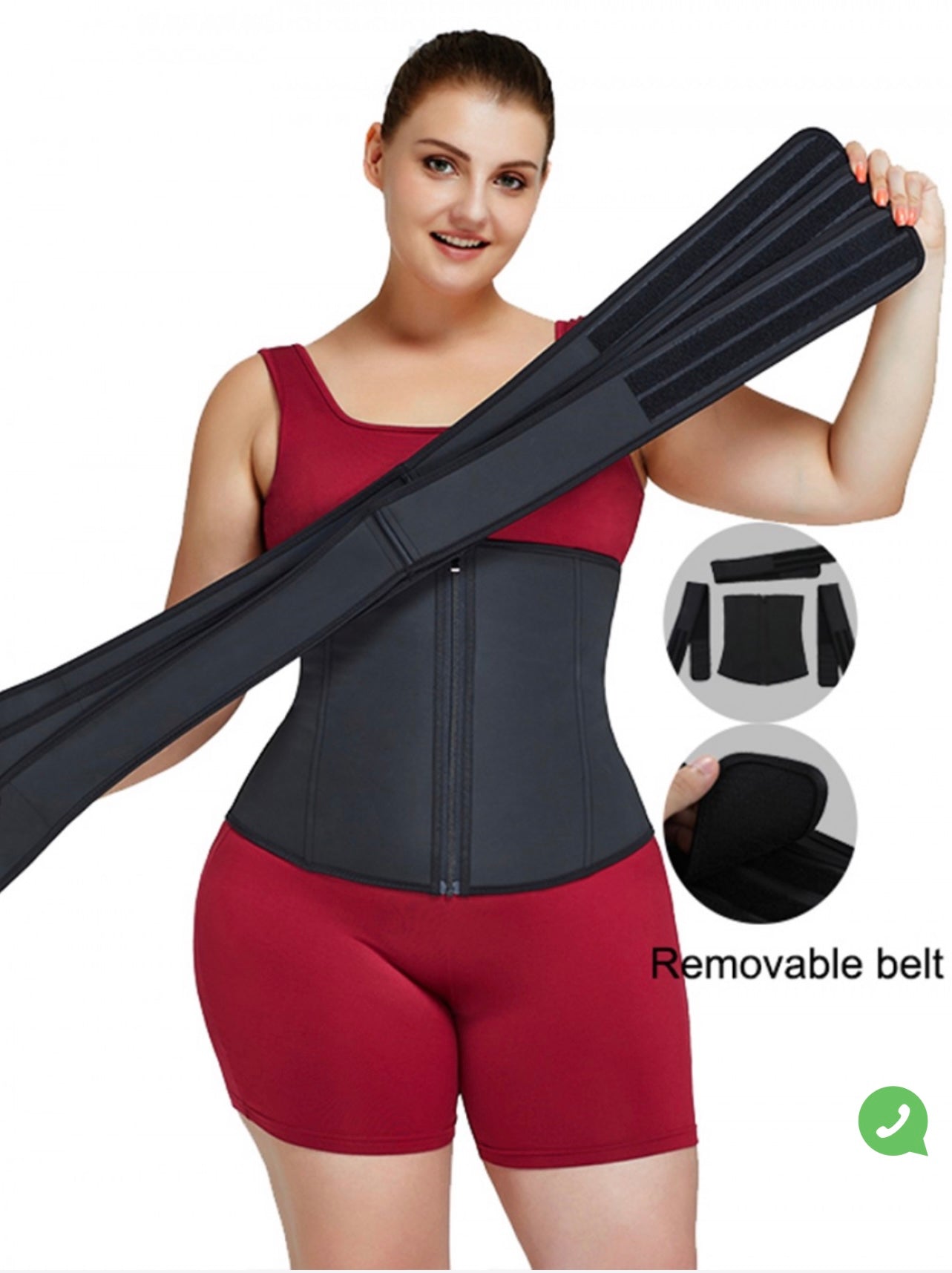 Detachable straps Waist Trainer - WrapAndTuck