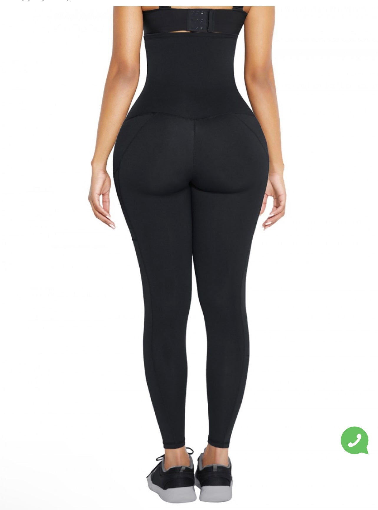 HIGH WAIST LEGGINGS WITH POCKET - WrapAndTuck