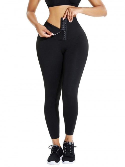 MID WAIST Shapewear Leggings - WrapAndTuck