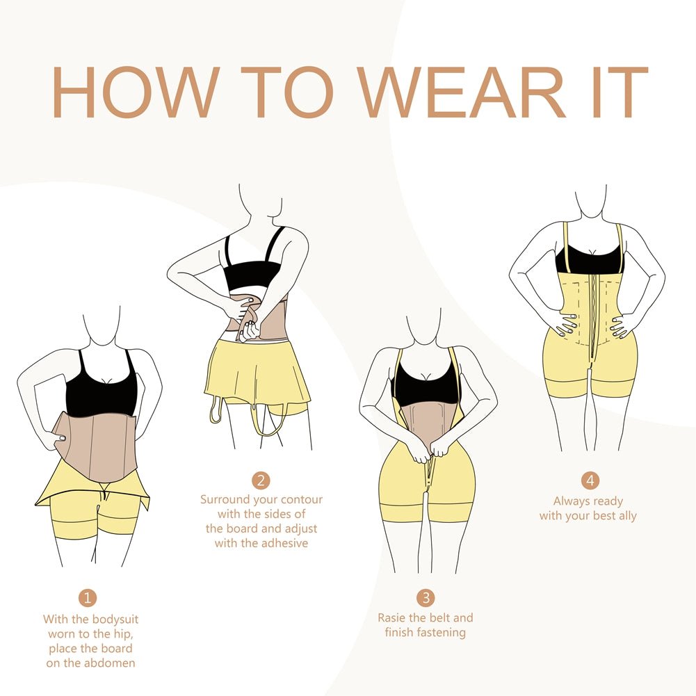 Post-Surgery Compression Curve Shaper - WrapAndTuck