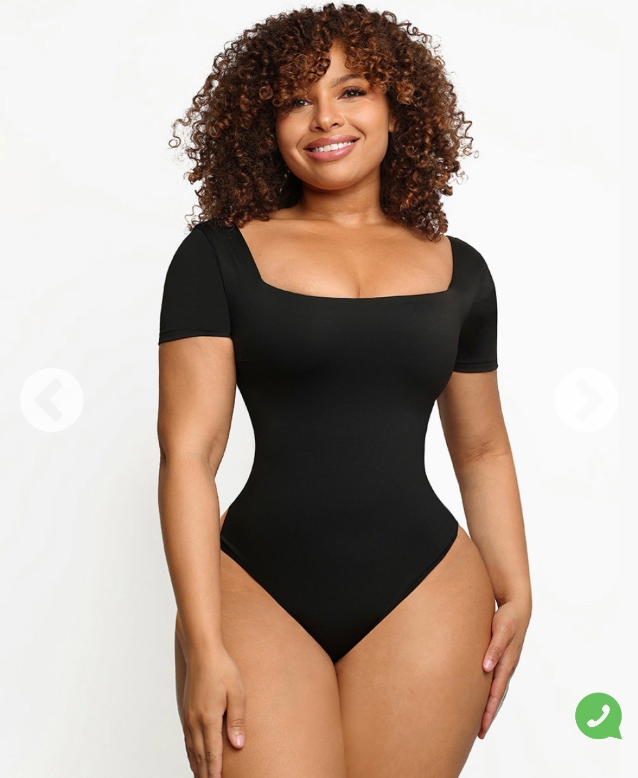 Short - Sleeve Body Shapewear - WrapAndTuck