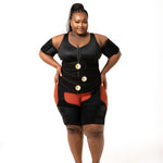 Thigh Shaper and waist trainer - WrapAndTuck