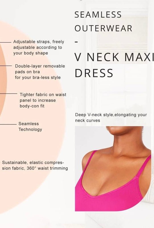 AllureCurve Shapewear Dress - WrapAndTuck