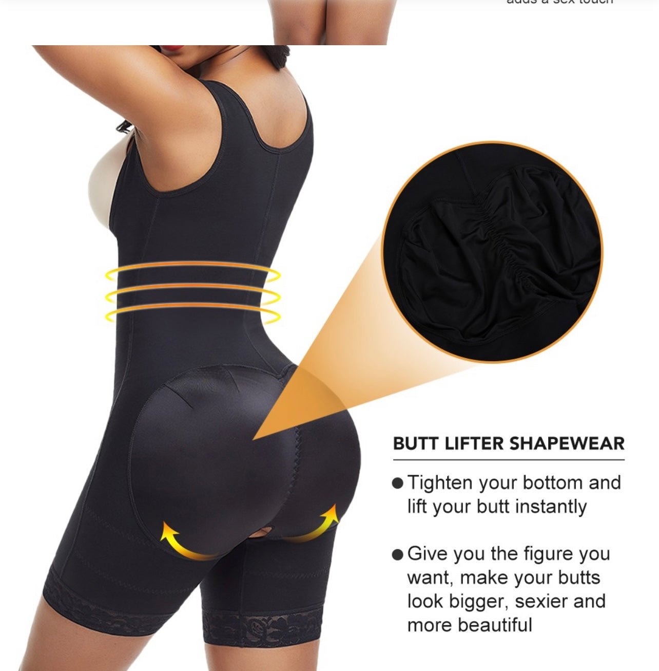 ZIPPER FULL COMPRESSION SHAPEWEAR - WrapAndTuck